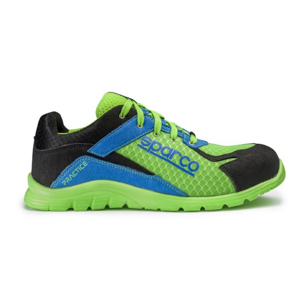 ZAPATO SEG. PRACTICE S1P VERDE Y AZUL VFAZ T-43